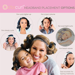 Octocurl curls after sleep show defined heatless waves.