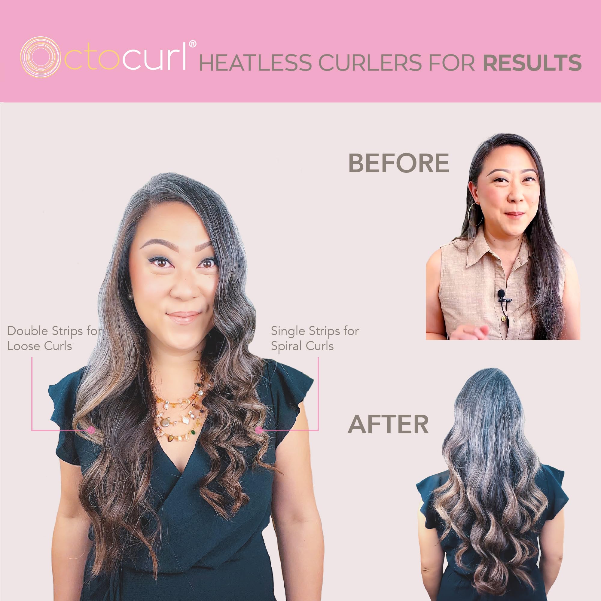 Octocurl styling booklet and tutorials for all hair types.