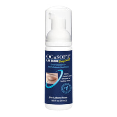 OCuSOFT Original Foaming Eyelid Cleanser pump foam ready for gentle eyelid cleansing
