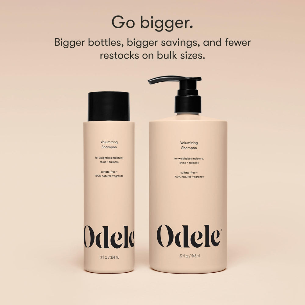 Odele dermatologist-tested label signals safe, gentle cleansing for sensitive scalp