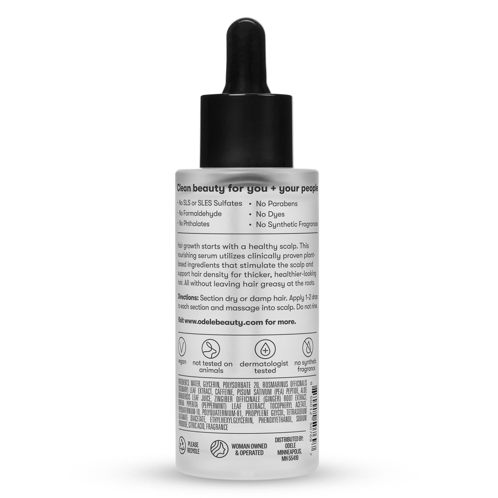 Odele Rejuvenating Scalp Serum silky, non-greasy finish visual