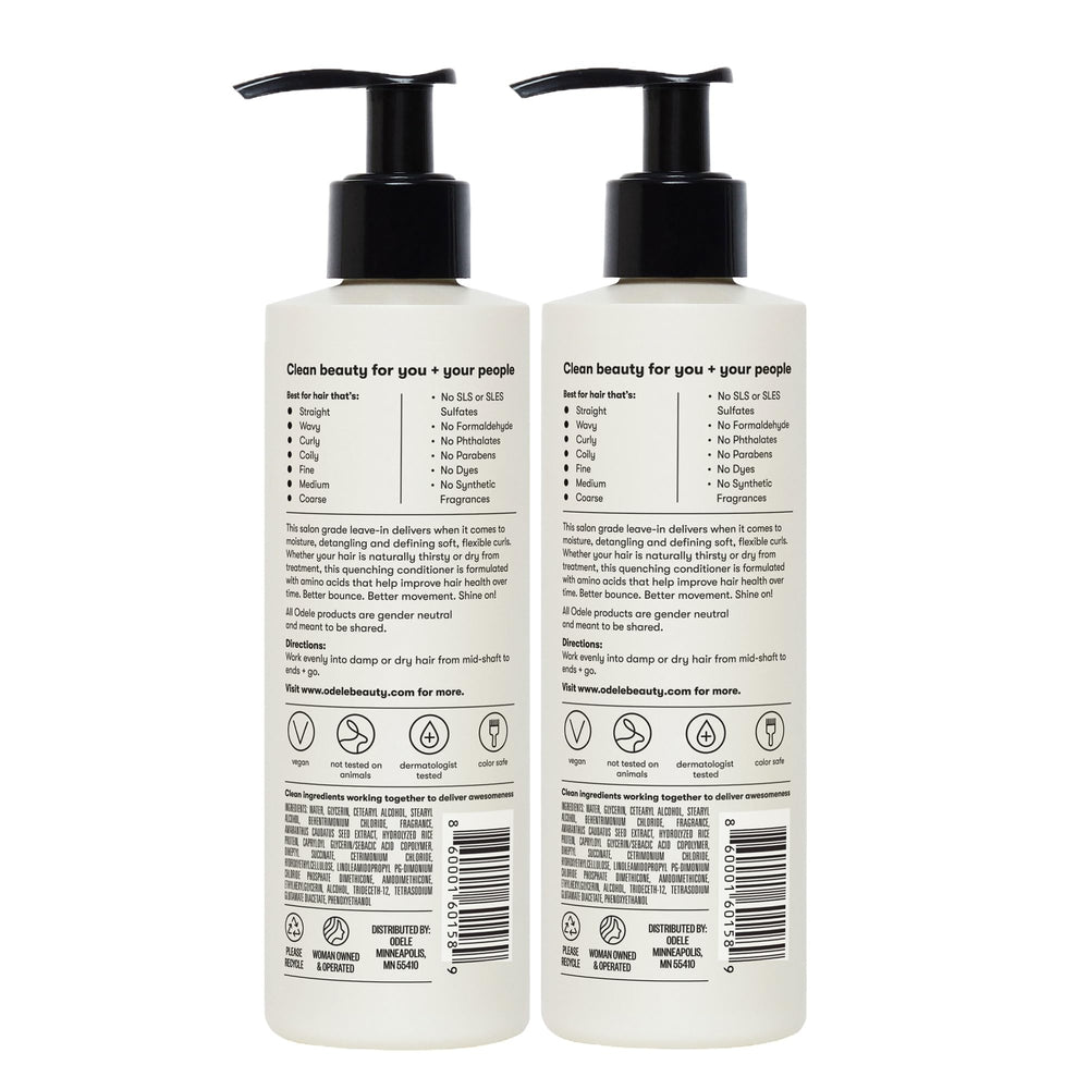 Odele packaging marks color-safe, vegan, cruelty-free claims.