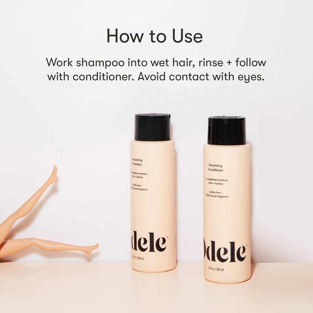 Odele volumizing set presented as an open gift for loved ones.