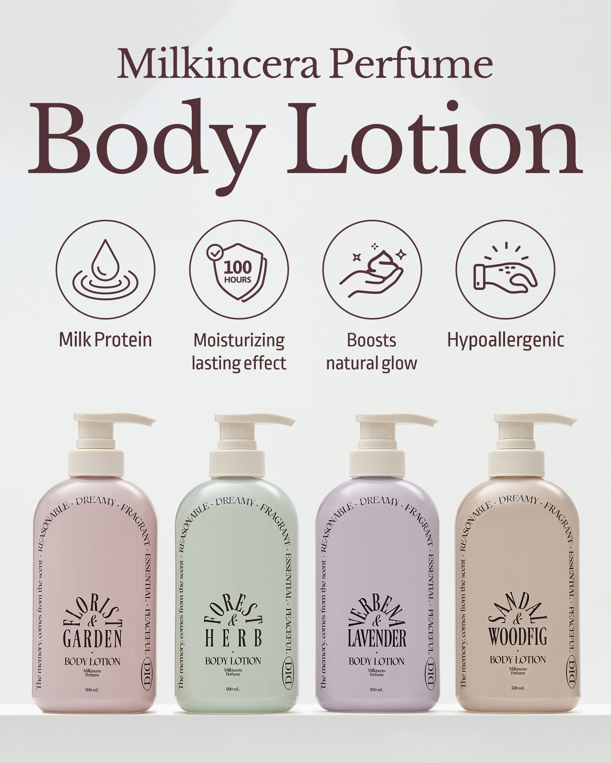 ODID Milk in Cera fig sandalwood scent evokes cozy, comforting aromatics.
