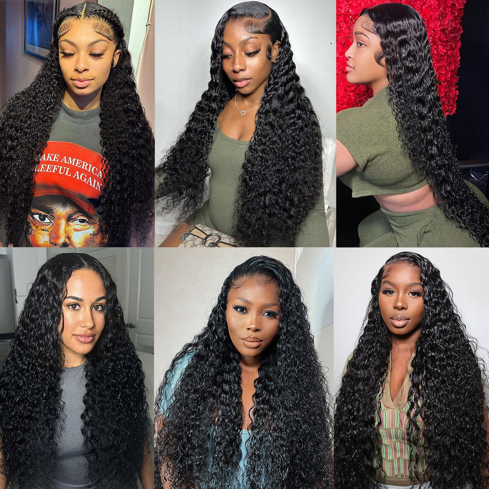 Odored glueless wig with adjustable cap for easy secure installation.
