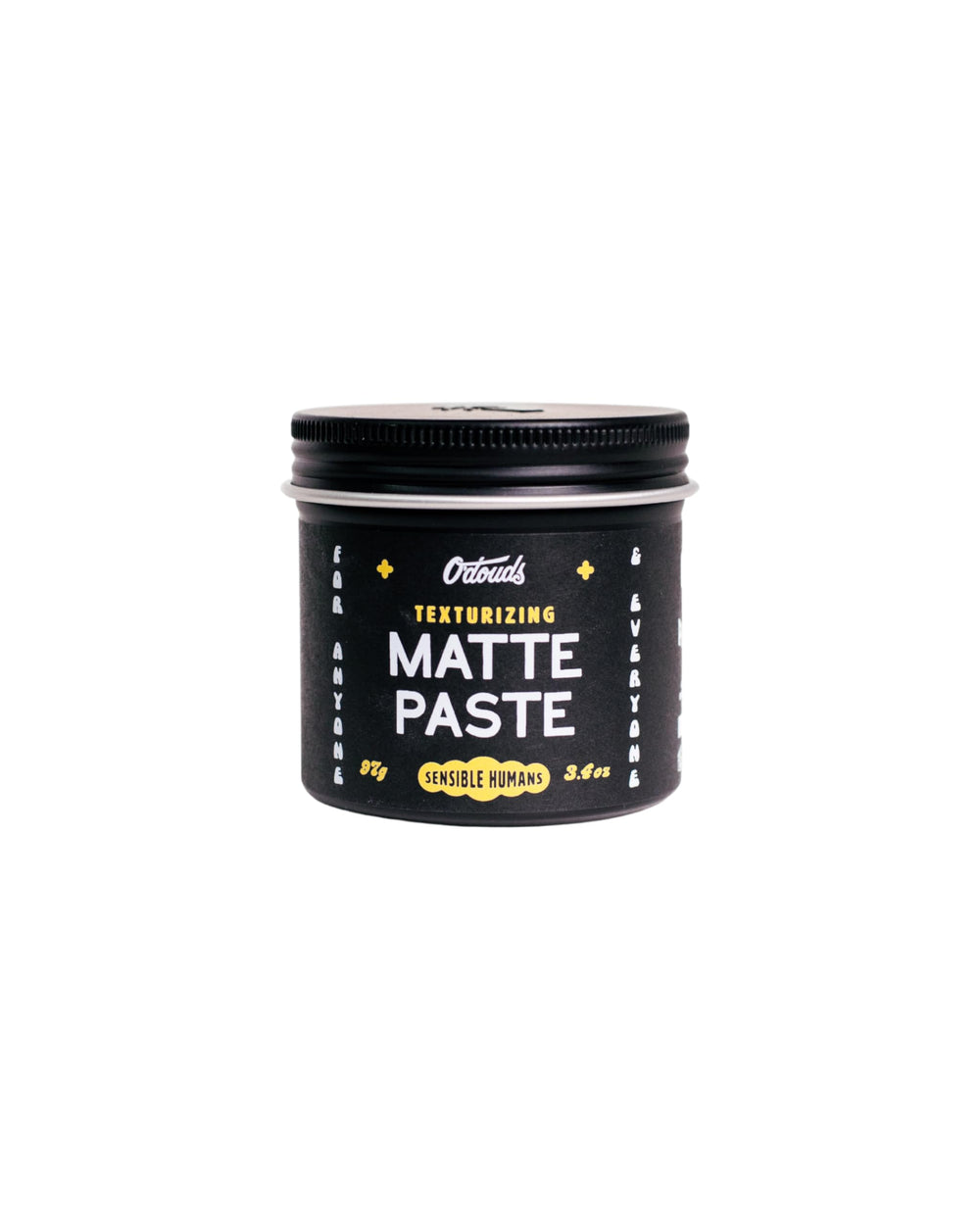 O'Douds Matte Paste texture-focused shot highlights natural finish for defined styles.
