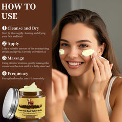 Oebitor application on hands demonstrates versatile use for face and body.