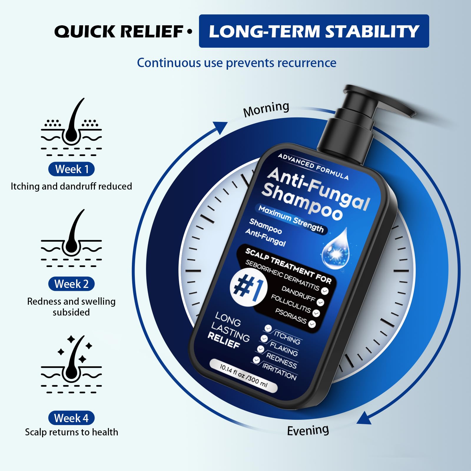 Oely easy routine application shows simple lather, massage, and rinse.