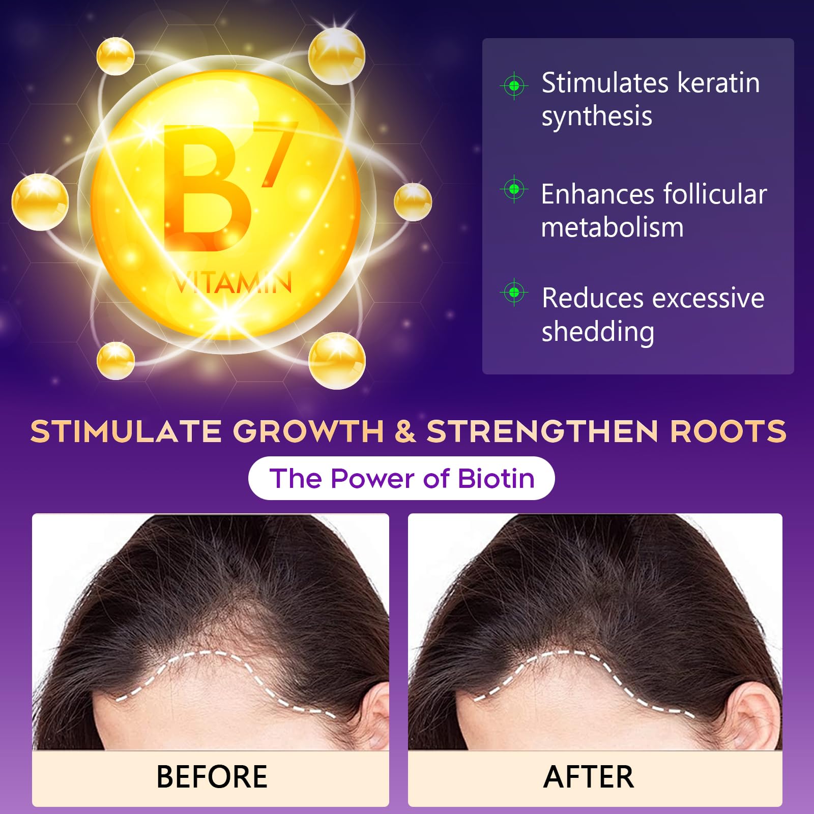 oely roots-activator detail captures nutrient-rich application for revitalized scalp