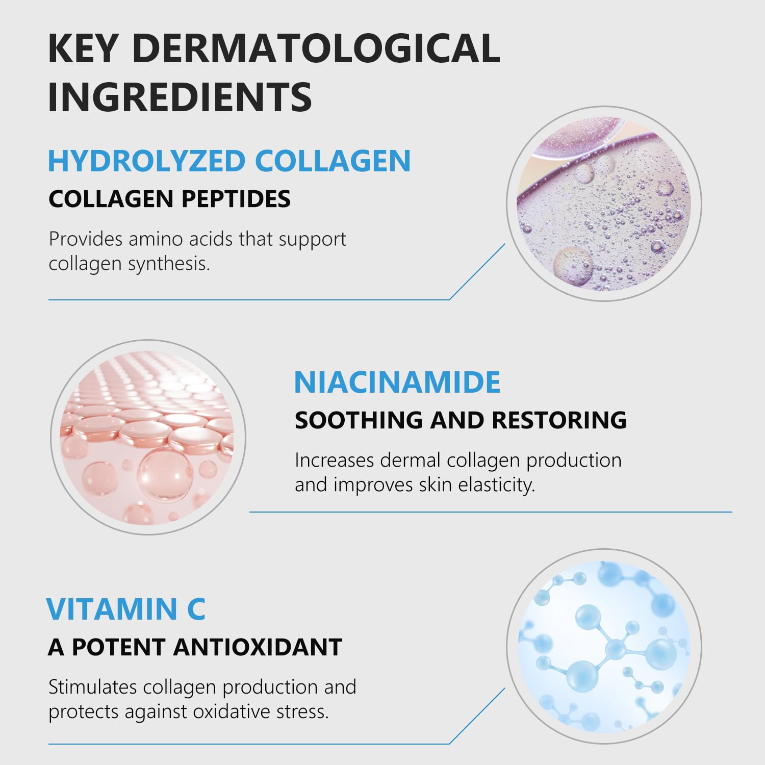 Oeneis Hydro-Collagen Boost Gel fragrance-free label ideal for sensitive skin.