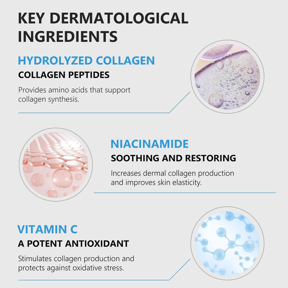 Oeneis Hydro-Collagen Boost Gel fragrance-free label ideal for sensitive skin.
