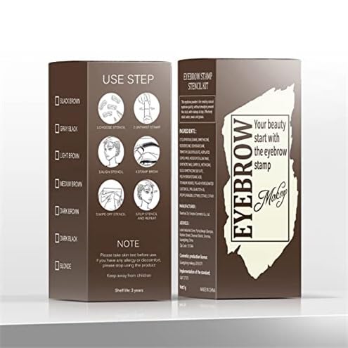 OETUIOW gift-worthy eyebrow kit for makeup lovers