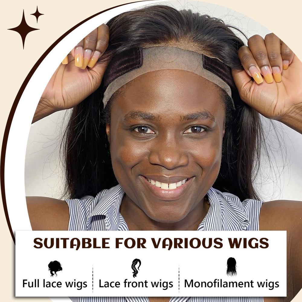 OFBIC lace wig cap lightweight, machine washable, reusable for daily wear