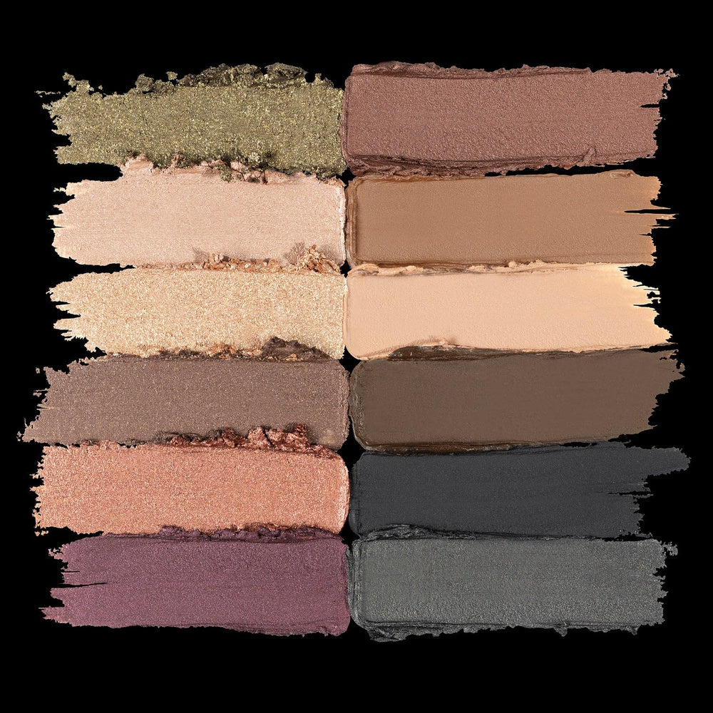 OFIR Shimmer rosy-neutrals closeup highlights 12-shade palette for day-to-night looks.