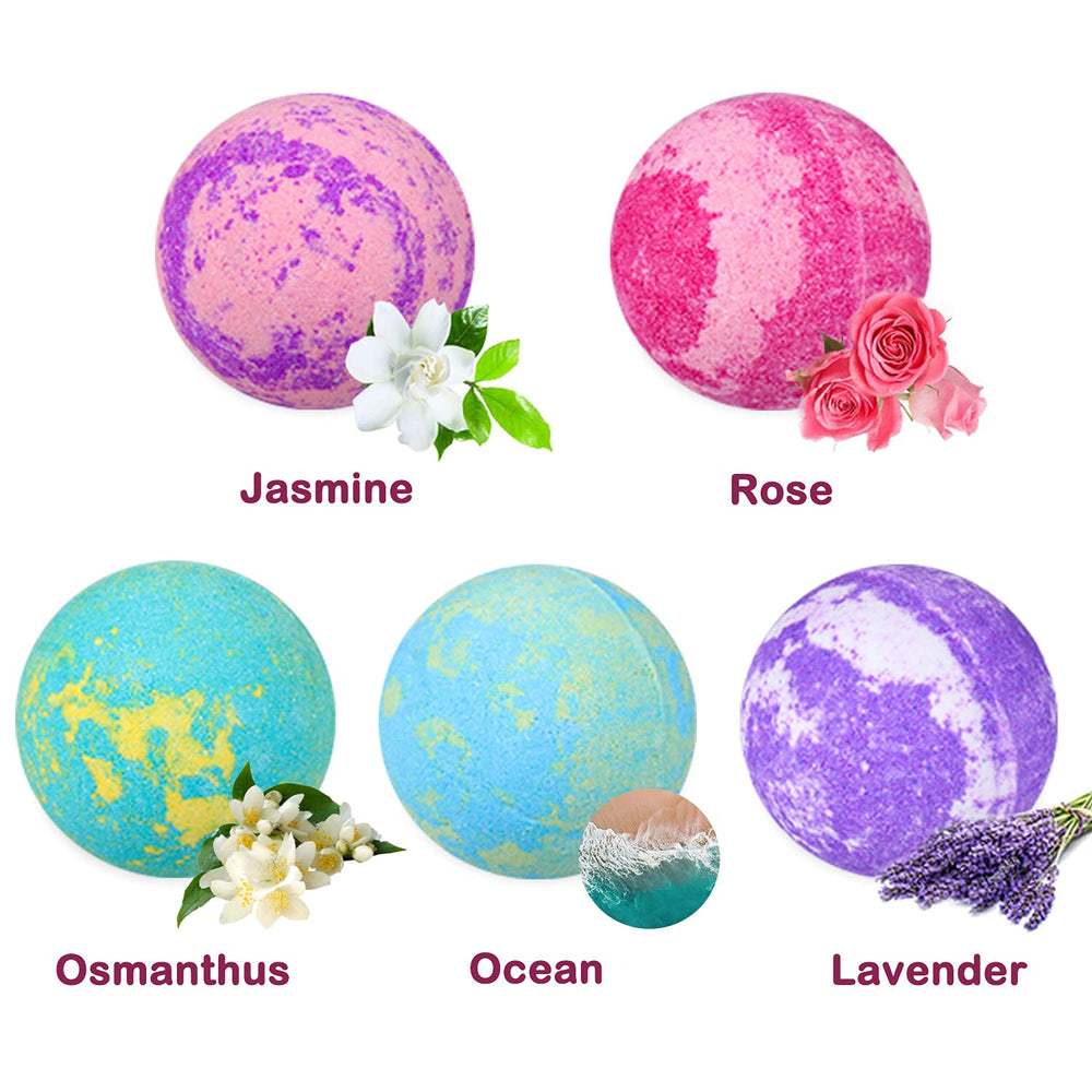 OFUN Gift Set Candles four scents to create cozy bath ambiance