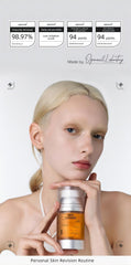 OGANA CELL DERX ultra-fine walnut granules provide gentle exfoliation for smooth skin