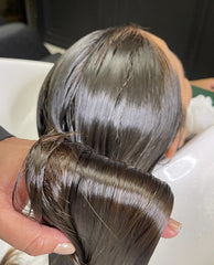 OGC Hair Straightening Treatment tub shown for quick, lasting straightness