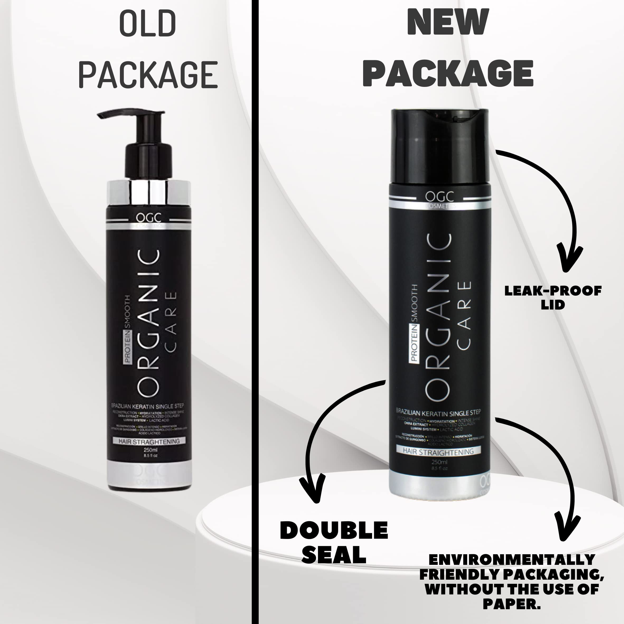 OGC packaging shows eco friendly branding and easy to read instructions