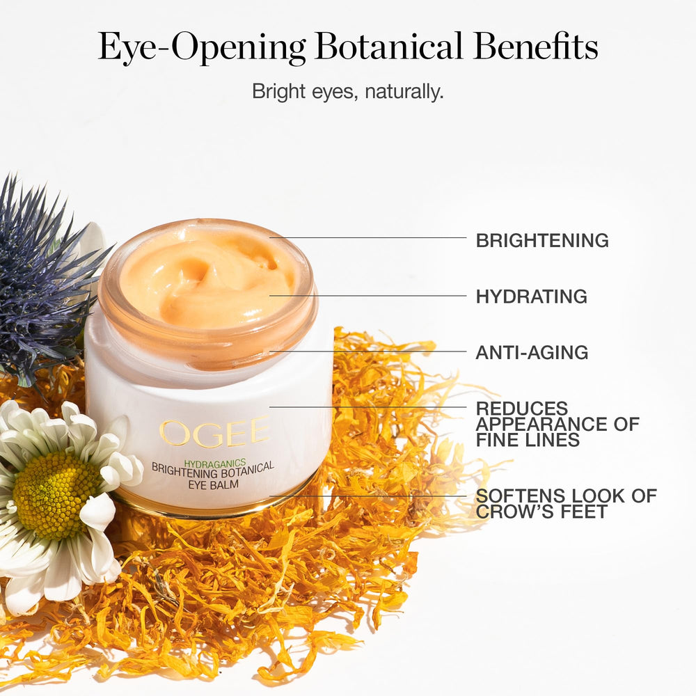 Aloe vera provides hydrating base for delicate eye skin
