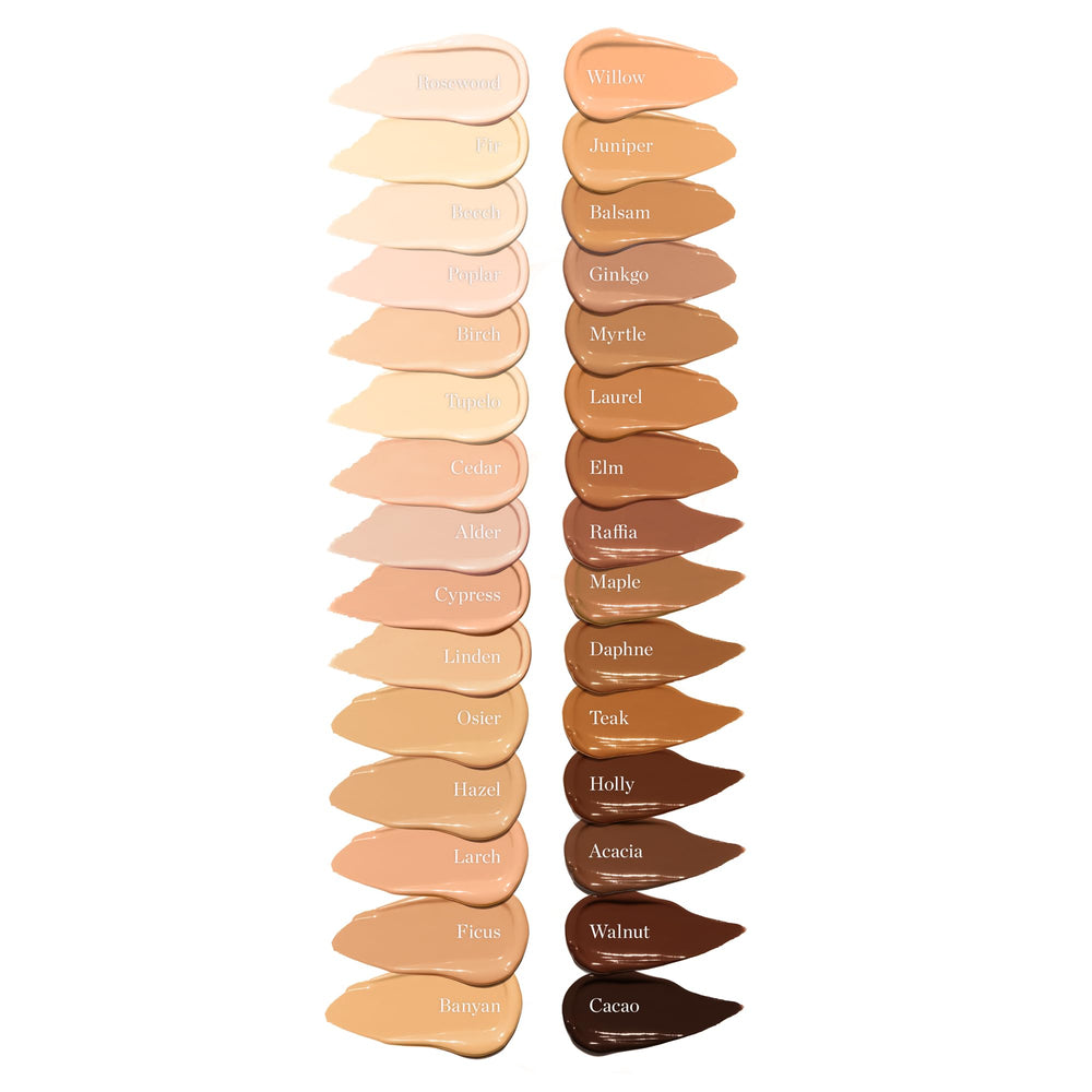 Ogee Complexion Perfecting Concealer Cedar 1.20C under-eye result shows natural brightening.