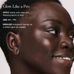 Ogee Jojoba Glow packaging label noting organic, vegan, cruelty-free features