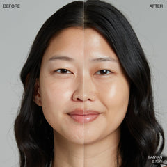 Ogee Sculpted Foundation Stick swirl application demonstrates buildable coverage