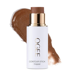 Ogee Sculpted Face Stick copper radiant cocoa packaging for on-the-go glow