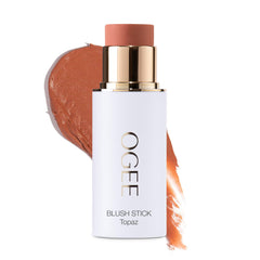 Ogee Sculpted Face Stick topaz-rosy-peach compact close-up for on-the-go glow