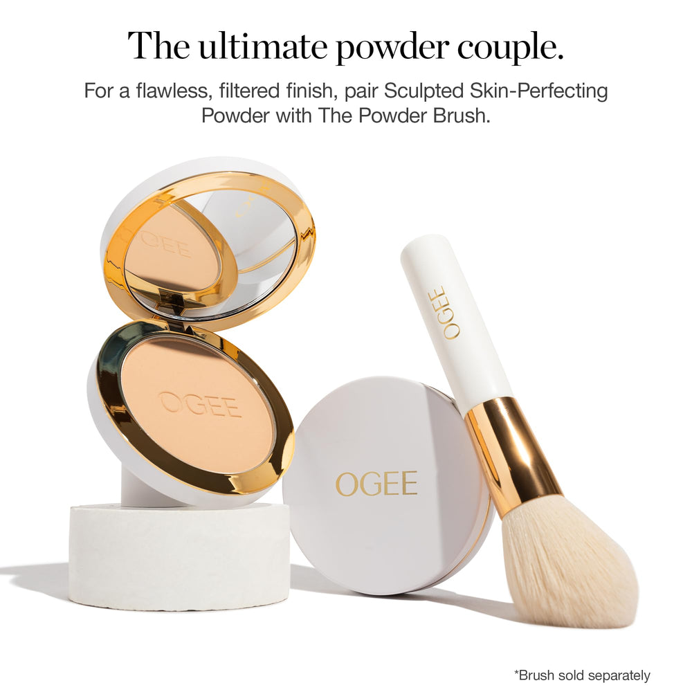 Ogee Sculpted Powder Clay soft-matte finish under lighting