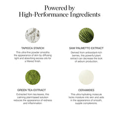 Ogee Sculpted Skin-Perfecting Powder Dune texture swatch highlights natural glow.