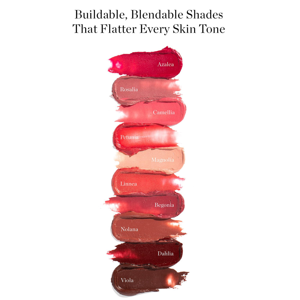 Ogee lip oil blends coconut and jojoba for deep hydration.