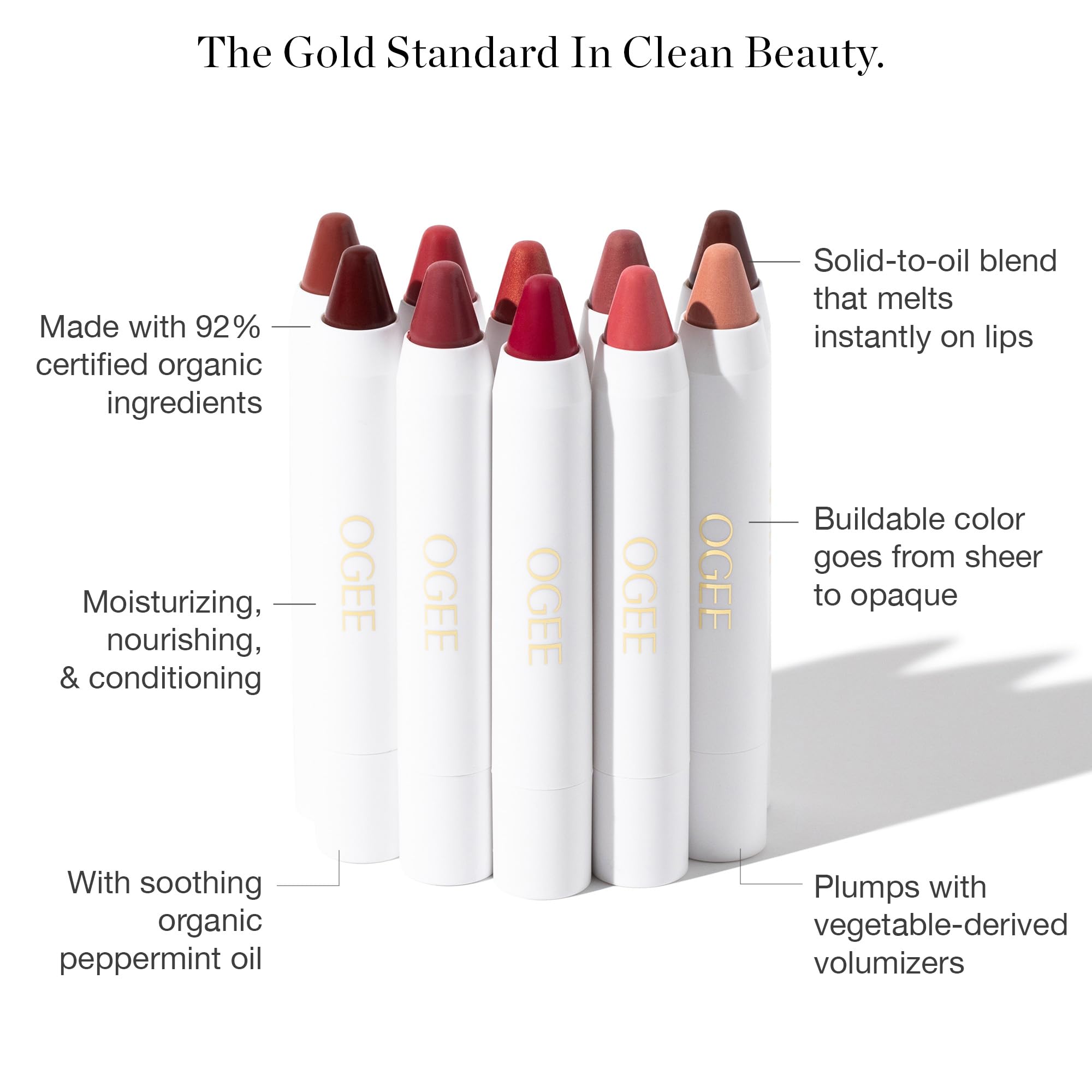 Ogee lip oil close-up shows soft silky feel