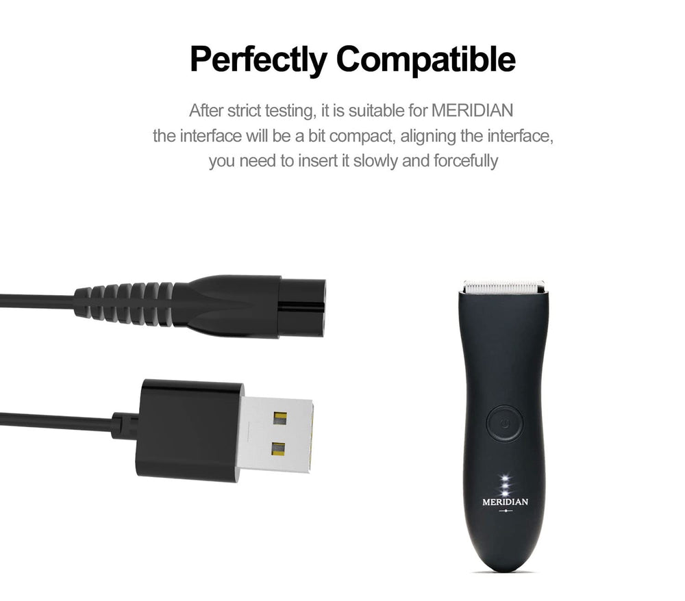 OGMWIN Meridian charging cable five-foot length for flexible charging.