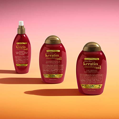 OGX 5 in 1 formula supports frizz control and flexibility