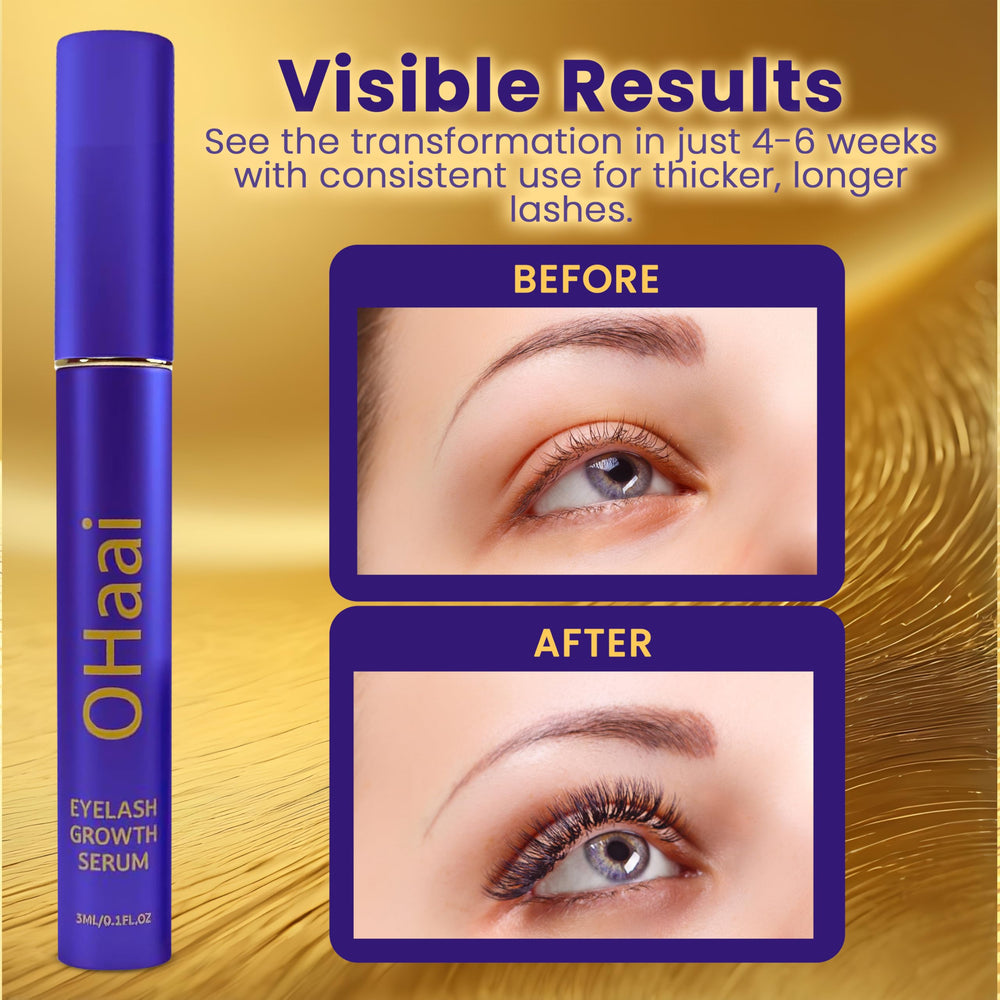 OHaai precision applicator brush provides precise nightly lash application