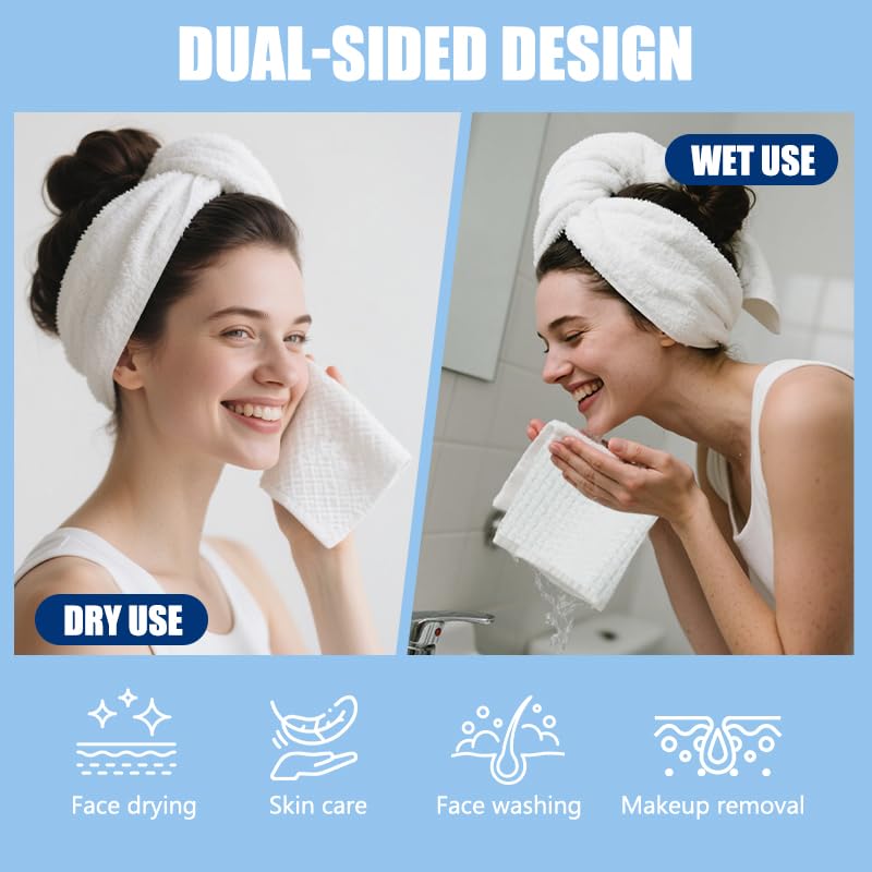 OHOO face towels multi-purpose for cleansing and makeup removal
