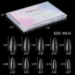 Ohlove application-friendly full-cover nails simplify trimming and painting for a lasting finish