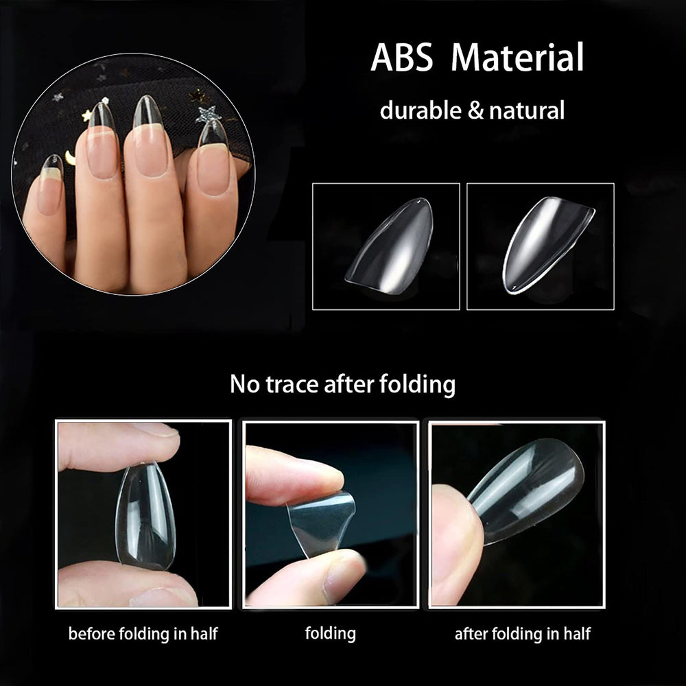 Ohlove nails on hand show natural look and seamless color with easy wear