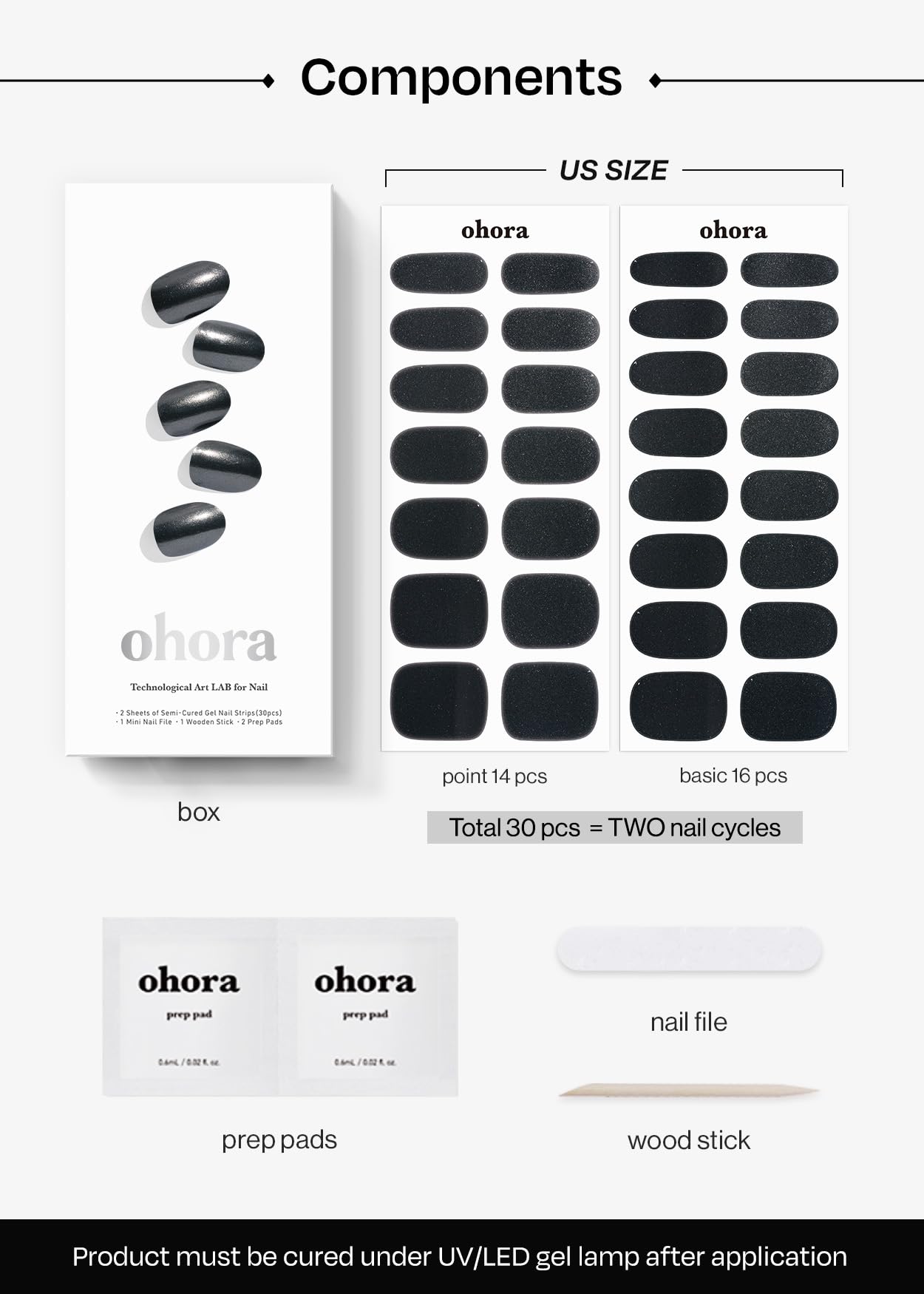 ohora at-home salon-quality nails in minutes close-up demonstration