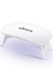 ohora Care LED Lamp compact size for convenient on-the-go gel nail curing.
