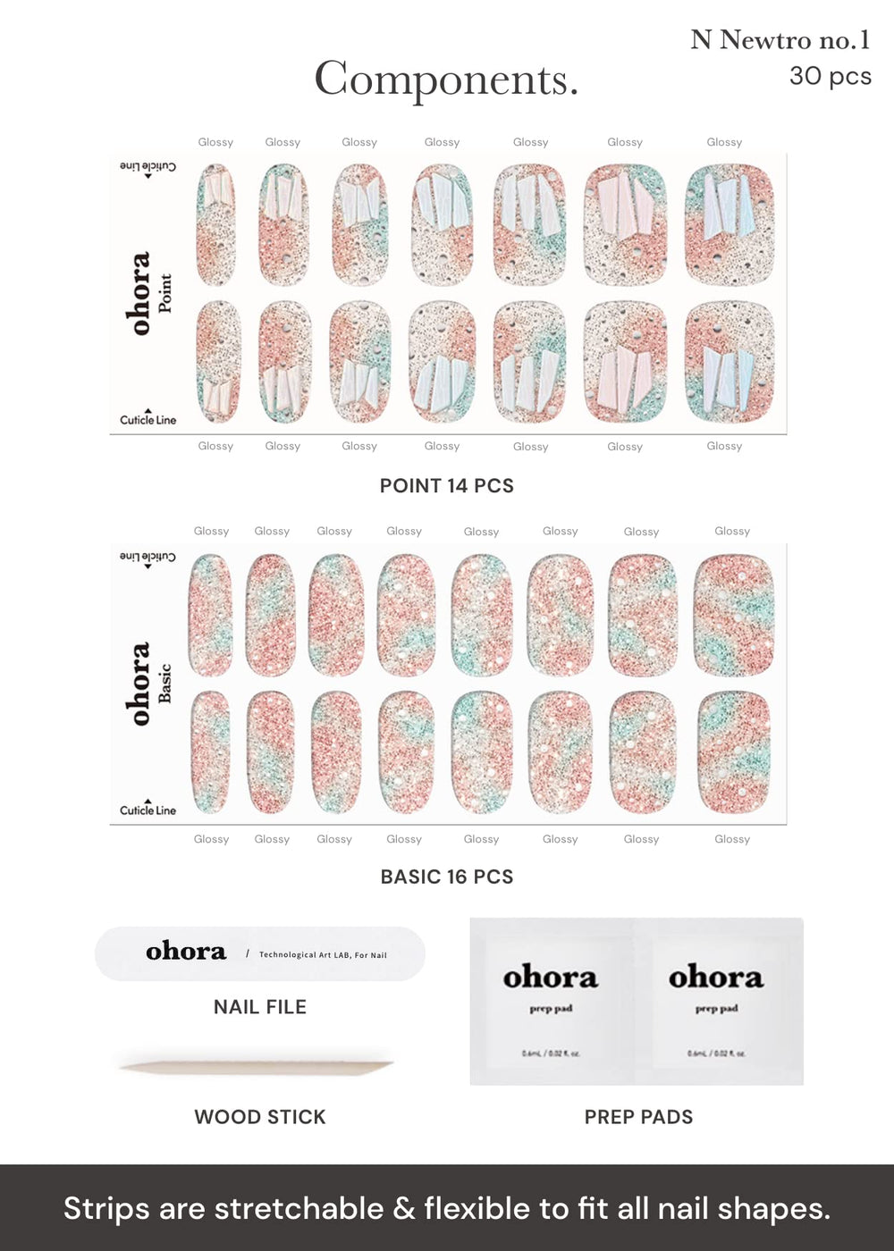 Ohora cured under UV lamp for durable wear.