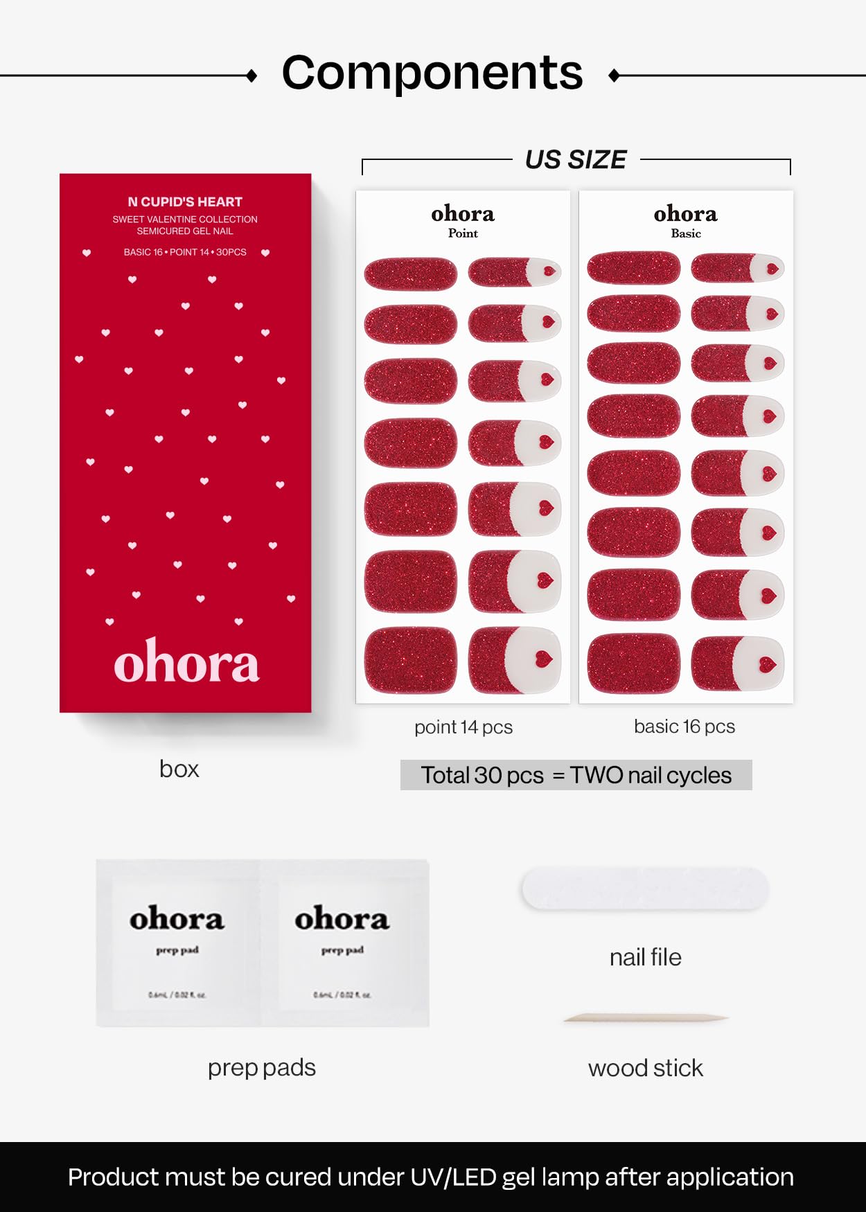 ohora gel strips easy to apply and remove for quick style changes
