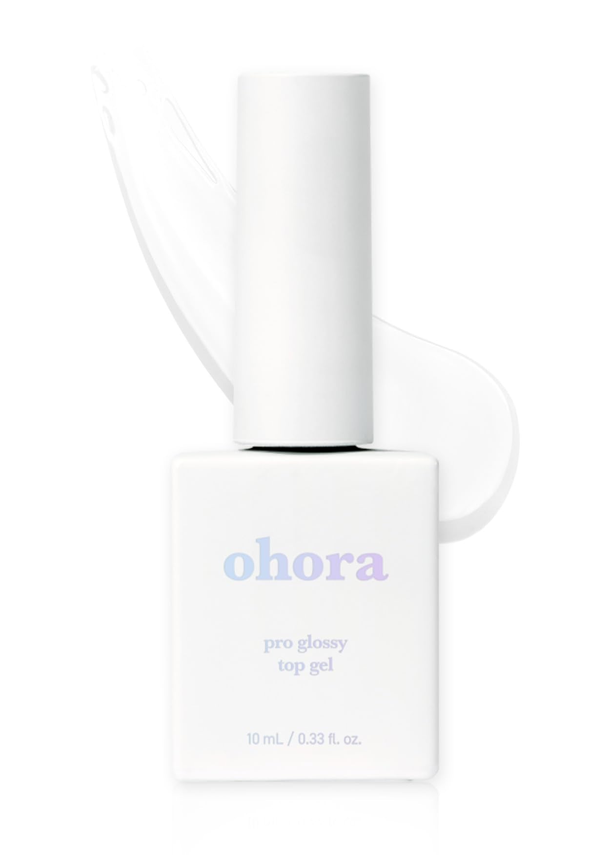 ohora gel nail care pro glossy top gel box shows salon-quality shine that lasts