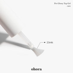 ohora gel nail strips applied on nails showing easy at-home manicure