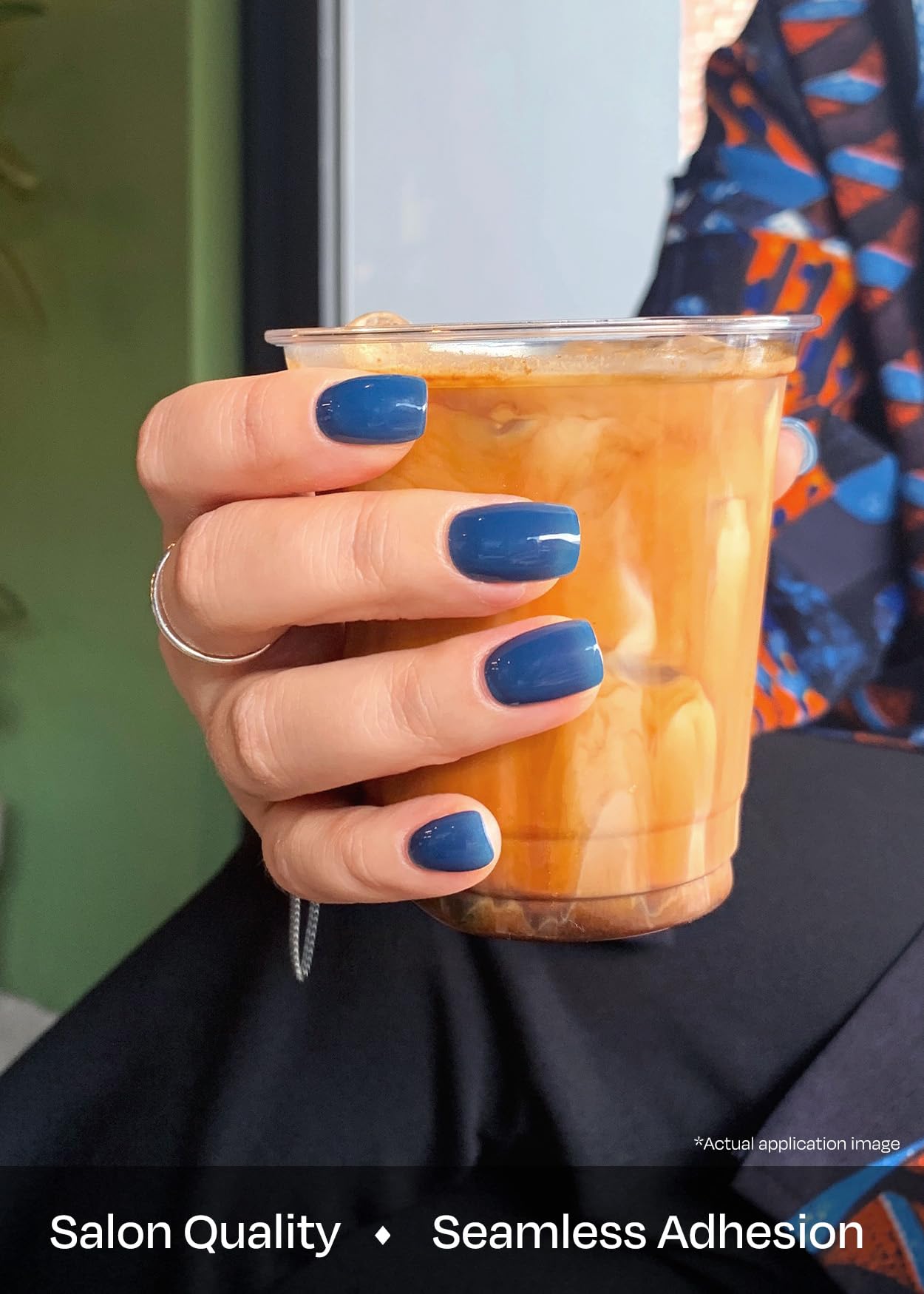 ohora high-gloss waterproof top gel layer provides lasting shine