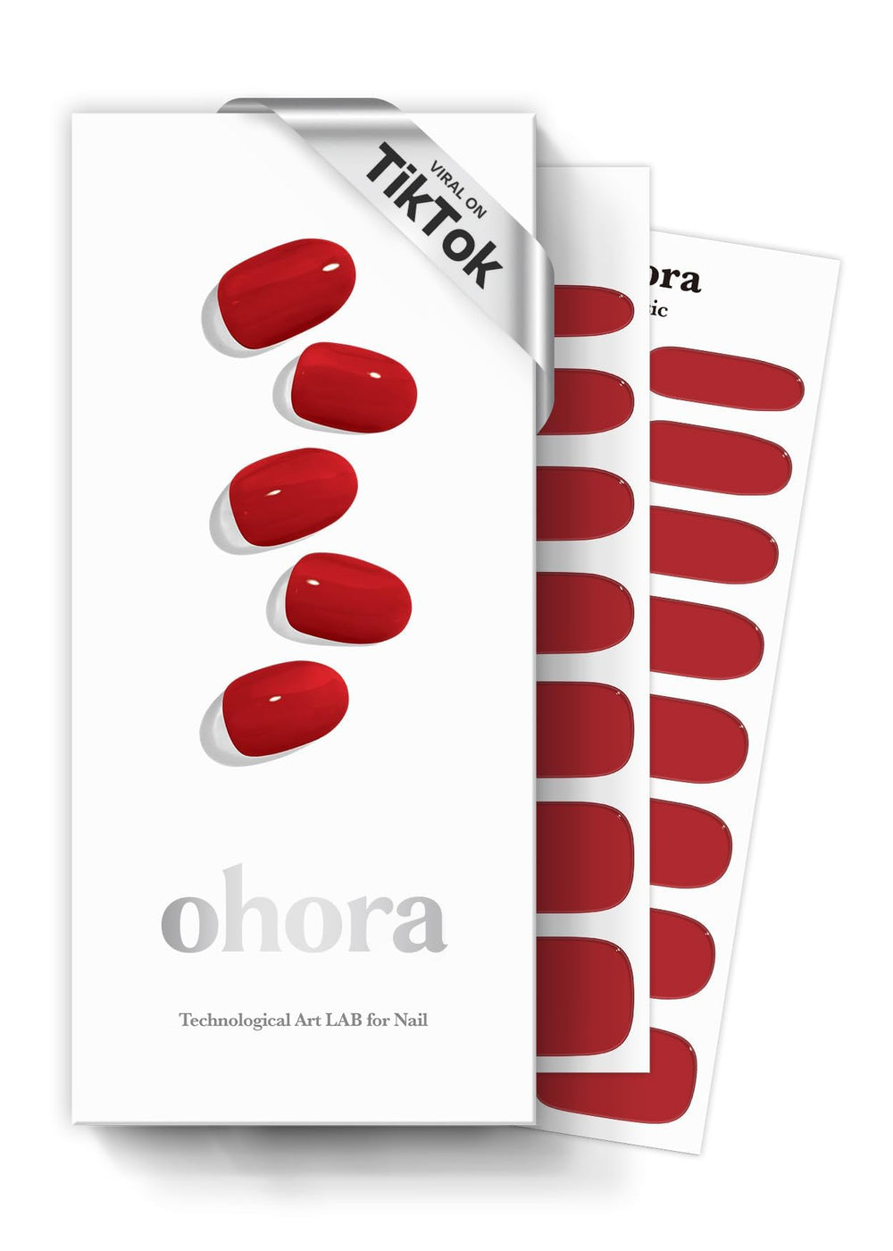 Ohora N Addict packaging shot highlights a complete salon-at-home manicure kit.