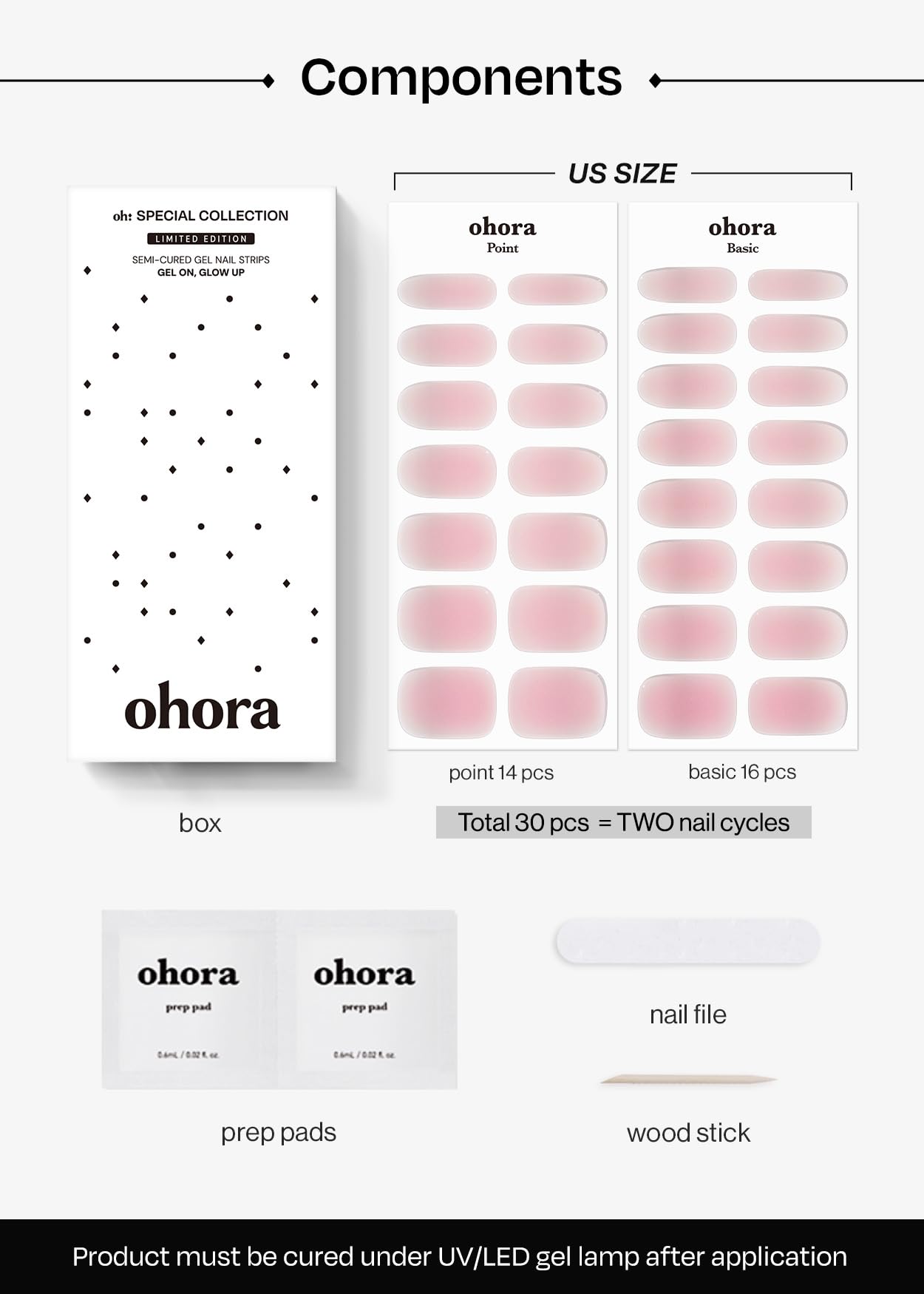 ohora N Clean Girl vegan non-animal gel wraps are cruelty-free and safe