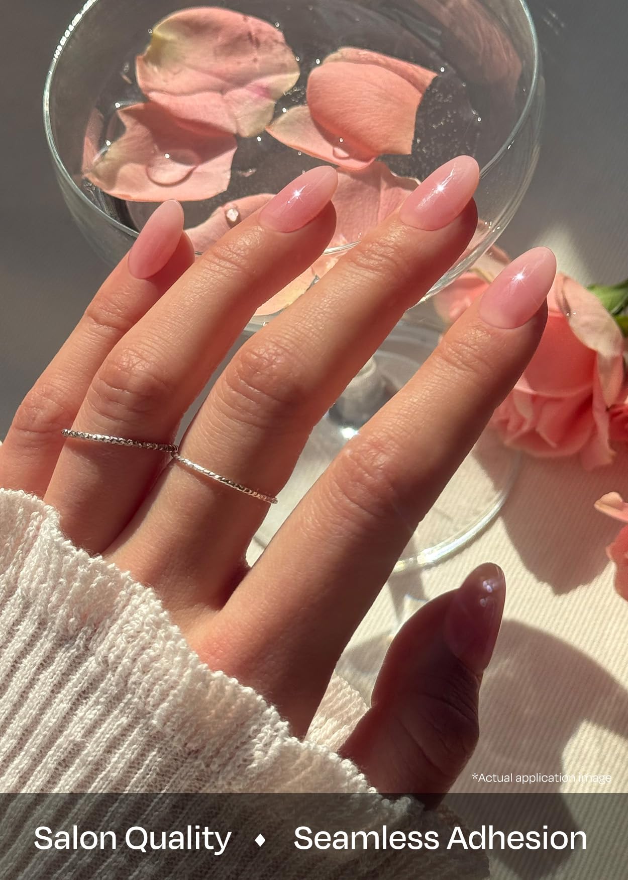 ohora N Clean Girl semi-cured wraps with waterproof top layer for lasting wear