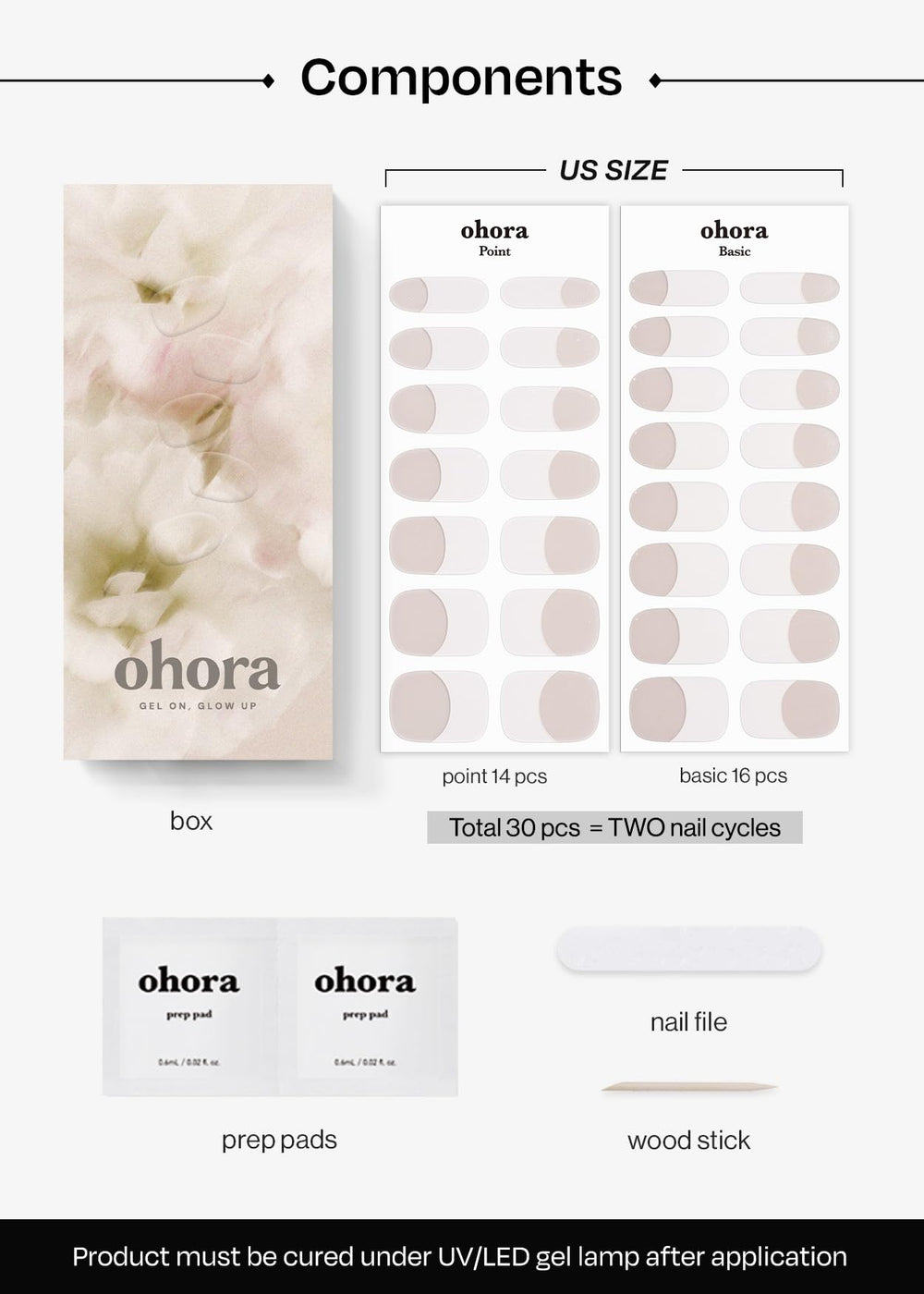ohora-n-glow-french-removal-easy shows simple removal without nail damage