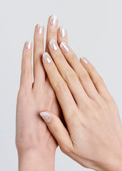 ohora-n-glow-french-wrap-closeup showing white-glazed strips for precise fit